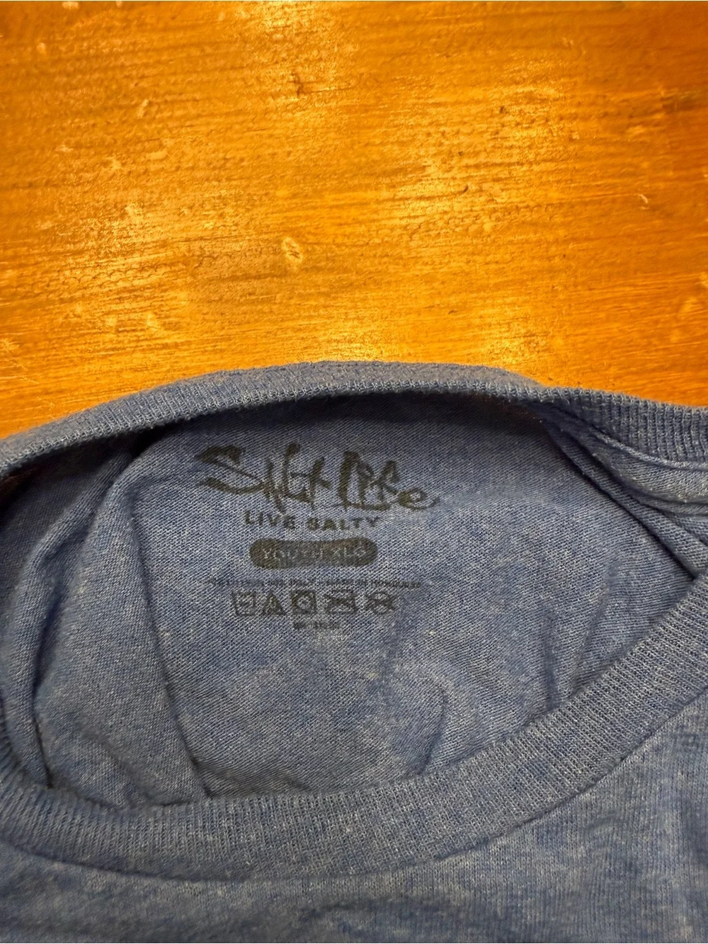 Salt Life Light Blue Long-Sleeve Crewneck Tee